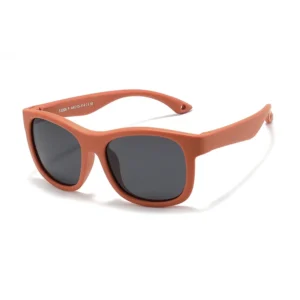 TPEE Silicone Frame Sunglasses for Baby Children High Elasticity Summer Sun Glasses Polarized TAC Outdoor