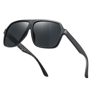 TR90 Blue Metal Sun Glasses UV400 TAC Lenses New Fashion Night Vision Polarized Sunglasses Custom Logo Unisex Fz QS571