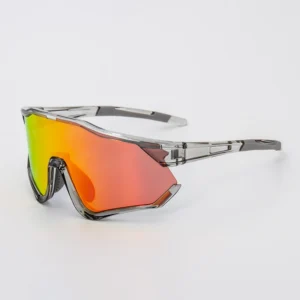 TR90 Cycling Sunglass Custom Logo OEM Big Frame Polarized Gafas Sport Glasses Mountain Bike Sunglasses Outdoor Running Glasses