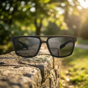 TR90 Frame Square Colored Driving Sunglasses Latest Fashion UV400 Unisex Sport Polarized TAC Lenses Light Weight Half Rim
