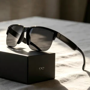 TR90 Half Rim Cycling Sunglasses Unisex Outdoor Sports Glasses UV400 Protection Polarized Anti Glare Sun Shades