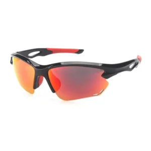 TR90 Material Frame Men’s UV400 Sun Protection Sports Sunglasses with Anti-slip Design