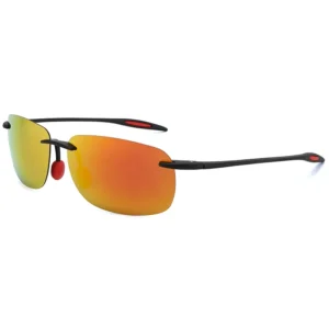 TR90 Material TAC Polarized Sports Cycling Sunglasses Frameless Outdoor Sunglasses for Men and Women Mountaineering Ultra-Light