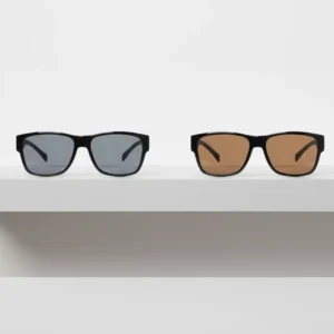 TR90 New Style Sunglasses logo Custom Comfort Unisex Black Cozy Full Rim Rectangle Frame Glasses UV400 TAC Lenses Lightweight