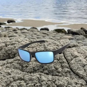 TR90 Polarized Full Rim Rectangle Fishing Sunglasses UV400 Comfort PC Lenses Lightweight Anti Glare Unisex Frame