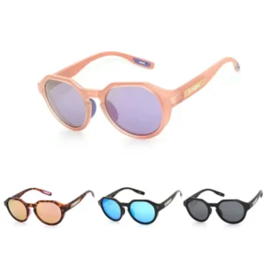 TR90 Polarized Lens Sunglasses Unisex Fashion Round Rim UV400 Glasses Sport Driving Fishing Light Weight Anti Glare