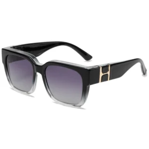 TR90 Polarized Square Clip on Sun Glasses for Eyewear Retro Fit Over Sunglasses Men Women