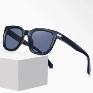 TR90 Sunglasses Men Fashion Square Frame Customizable Brand Logo Polarized Sunglasses