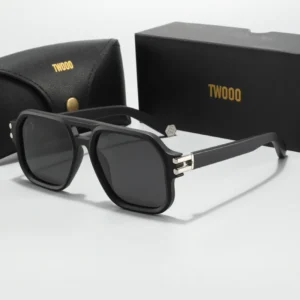 TWOOO T1783 Custom logo Polygon Polarized Sunglasses Cross Border Runway Fashion Trendy Gender Neutral Factory