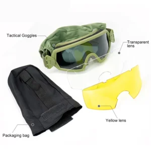 Tactical Glasses EN166 Ansi Z87 Safety Sunglasses Ballistic Glasses UV400 Protection Polarized Lens Hunting Eyewear Custom Logo