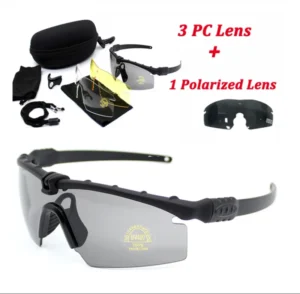 Tactical Shooting Glasses Polarized Lens Men Sunglasses Safety Goggles Glasses