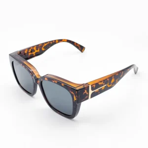 Taizhou RD TJ001 Fashionable Large Frame UV Protection Sunglasses for Women Can Be Worn with Myopia Glasses