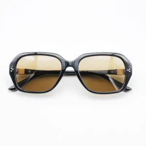 Taizhou RONGDU RD MS27 Women’s Full Rim Oval Brown Black Gray Frame Fashionable Sunglasses Polarized Lens UV Protection Fast