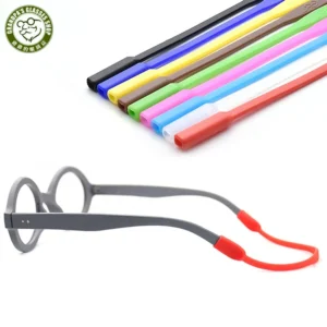 Teens Kids Anti Slip Sport Lanyard Safety Soft Silicone Eyewear Retainer Bands Glasses Holder Multiple Color 17 20cm Length