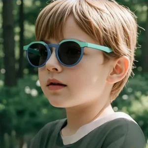 Tendencia Trending Fashion Style TR90+TPEE UV400 Protect Eyes Polarized Unisex Kids Sunglasses