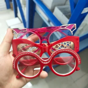 Thick Acetate Optical Frames Durable and Trendy Styles Stock Clearance Promotional Sale High end Thick Acetate Frames