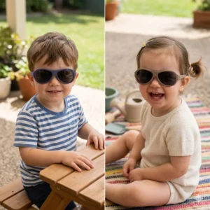 Toddler Polarized Sunglasses Boys Girls Eco Friendly Recyclable HD UV400 Protec 6 Months 4 Years Age Babies Comfortable Full Rim