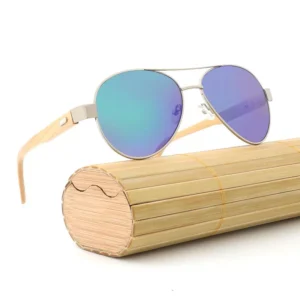 Top Quality China Manufacturer Yiwu Conen Metal Bamboo Super September Sunglasses with Custom logo