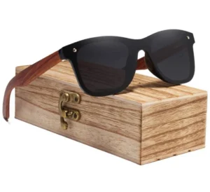 Top Quality Latest Fashion in Pc Plastic Bamboo Sunglasses Wood Mens Polarized