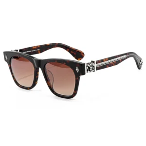 Tortoiseshell Thick Temple Shades Frame Gradient Cycling Golf Men Women Transparent Sunglasses Bulk