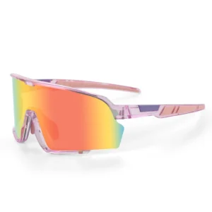 Transparent Oversize Frame Outdoor Bicycle Cycling Windproof Running Sport Sunglasses for Men Women