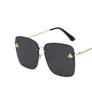Trend Big Square Frame High Quality Women’s Sunglasses Luxury Designer Fashion Sunglasses Men
