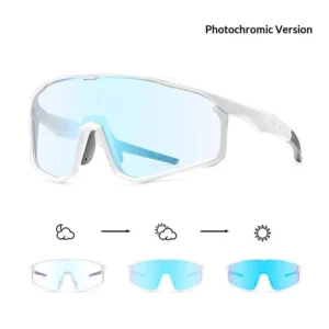 Trending Custom Running Sports Sunglasses for Cycling Color-changing Sports Glasses UV Protection for Men and Women