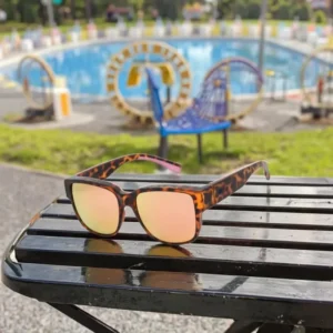 Trending High Quality Custom Logo TAC Lenses Leopard Style UV400 TR90 Polarized Sunglasses for Men Women Fit Over Glasses
