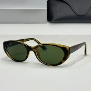 Trending Men Women Retro Cat Eye Narrow Shades Glasses UV400 Italian Designer Acetate Luxury Sunglasses
