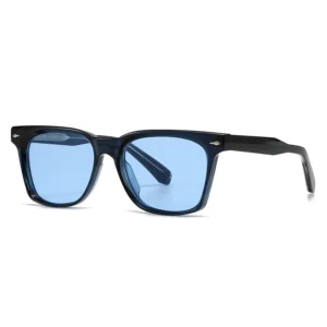 Trending Oversize Square TR90 Sunglasses Unisex Transparent PC UV400 Protection Outdoor Sports Driving Vintage Sun Shades