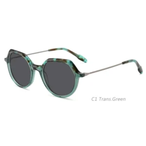 Trendy Beautiful Color Acetate Frames Fashion Sunglasses for Shading Sun UV400