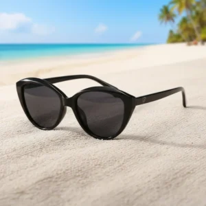 Trendy Classic Retro Polarized Shades Custom TR90 Cat Eye Square Frames Men Women Sunglasses
