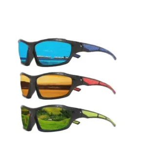 Trendy Cost effective Outdoor Bicycle One Piece Lens Driving Running UV400 Polarized Lens Windproof PC Sport Sunglasses