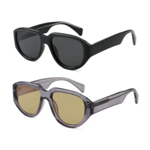 Trendy Fashion Uv400 Lenses Sun Glasses Um9821 Unisex Retro Outdoor Sunglasses