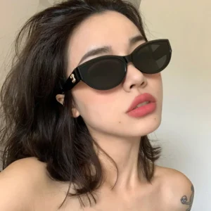 Trendy Flat Top Shades Frame Sunglasses for Women Plastic UV 400 Custom Logo Design Sun Glasses Men