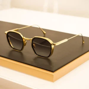 Trendy Luxury Brand Designer Metal Frame Shades Vintage Women Men Polarized Sunglasses Custom Logo