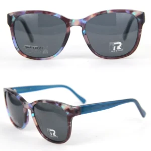 Trendy Mens and Ladies Acetate Sunglasses With Fashion Acetate Colors