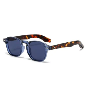 Trendy Multi-color Unisex Sunglasses with PC Frame and UV400 Protection
