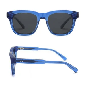 Trendy Oversized Acetate Sunglasses Multi Color Options Unisex UV Protection Eyewear