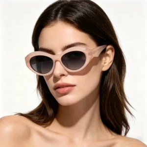 Trendy Oversized Sunglasses with Ocean Tinted Lenses Women’s Style Girls Sunglasses