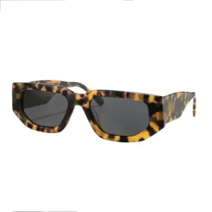 Trendy Rectangle Acetate Frame Sunglasses Fashion Unisex Shades Custom Top Quality Acetate Glasses
