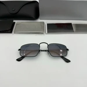 Trendy Sunglasses High Fashion Thick Rectangle Sunglasses Luxury Designer Colorful Metal Sunglasses