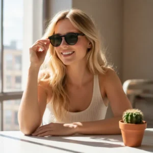 Trendy TR90 Sunglasses UV400 Polarized High Quality Tac Glass Lenses Comfortable Unisex Plastic Frame with Custom Colors