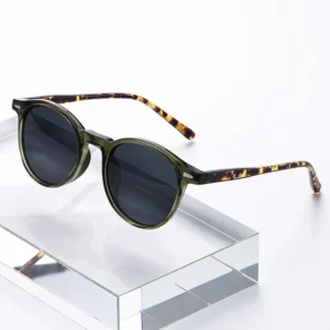 Trendy UV400 Polarized Sunglasses Small Frame PC TAC Sun Glasses for Outdoor Driving for Men Women