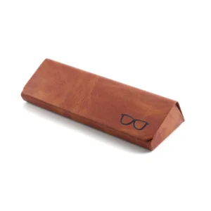 Triangle Folding Optical Reading Glasses Case Bag Eyeglass Storage Pouch for Spectacles & Sunglasses