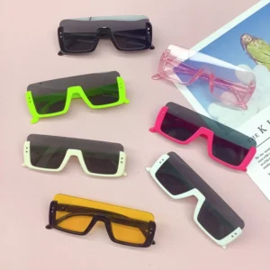 UV Protection Kids Sunglasses Summer Boys Girls Retro Trendy Unisex Outdoor Photography Shades