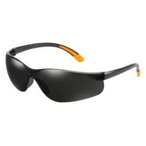 UV400 Anti Scratch Safety Glasses Brown PC Customized Construction Industrial Sunglasses for Eye Protection Splash Resistant