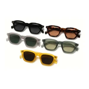 UV400 Custom Plastic Frame Sunglasses Fashionable Men’s and Women’s Eyeglasses