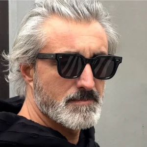 UV400 Custom logo High Quality Designer Luxury Sunglasses Fashion Acetate Glasses Polarized Italy Acetate Sunglasses Men