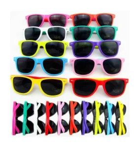 UV400 Fashion Sun Glasses for Men and Women Promotional Plastic Sunglasses with Mirror Optical Acrylic Lenses Metal Frame